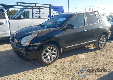 2012 Nissan Rogue Sv W/Sl Pkg from USA, damaged, VIN JN8AS5MT4CW255658